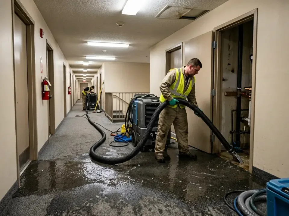 multi-unit-apartment-hallway-f-005 — frequently asked questions, Emergency Burst Pipe Water Extraction & Removal in Kilgore,…